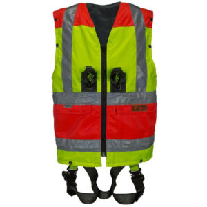 Edge Highlight Basic Automatic: Harnas inclusief rood - geel Hi-Vis vest