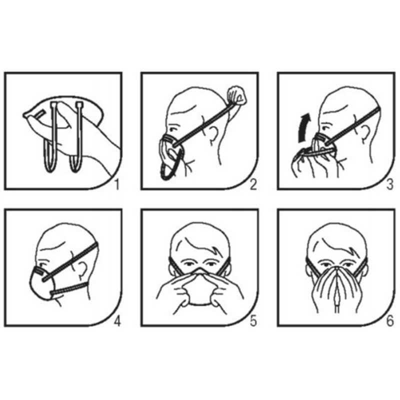 Edge Cupmasker FFP2V - Afbeelding 4